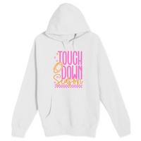 Unisex Small White Pullover Hooded Sweatshirt