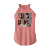 Womens X-Small Light Pink Rocker Tank Top