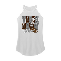 Womens X-Small White Rocker Tank Top