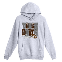 Unisex Small Heather Gray Pullover Hooded Sweatshirt
