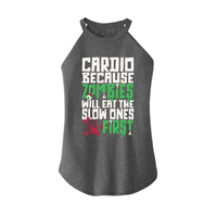 Womens X-Small Grey Rocker Tank Top
