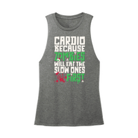 Womens X-Small Dark Gray Muscle Tank
