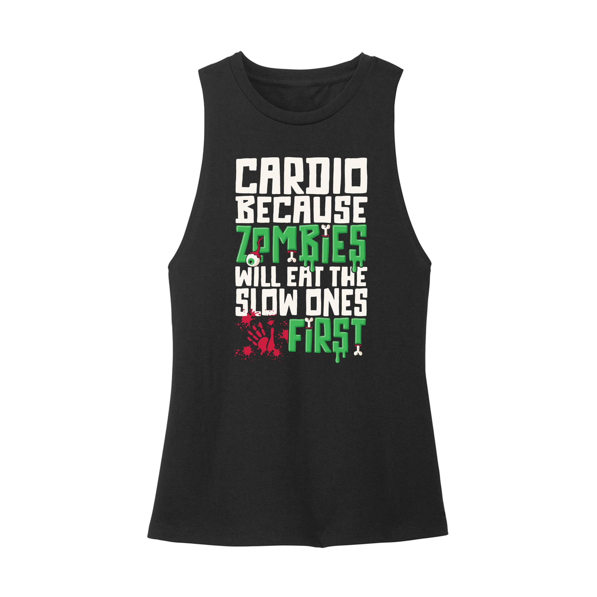 Womens X-Small Black Muscle Tank