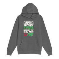 Unisex Small Charcoal Heather Pullover Hooded Sweatshirt