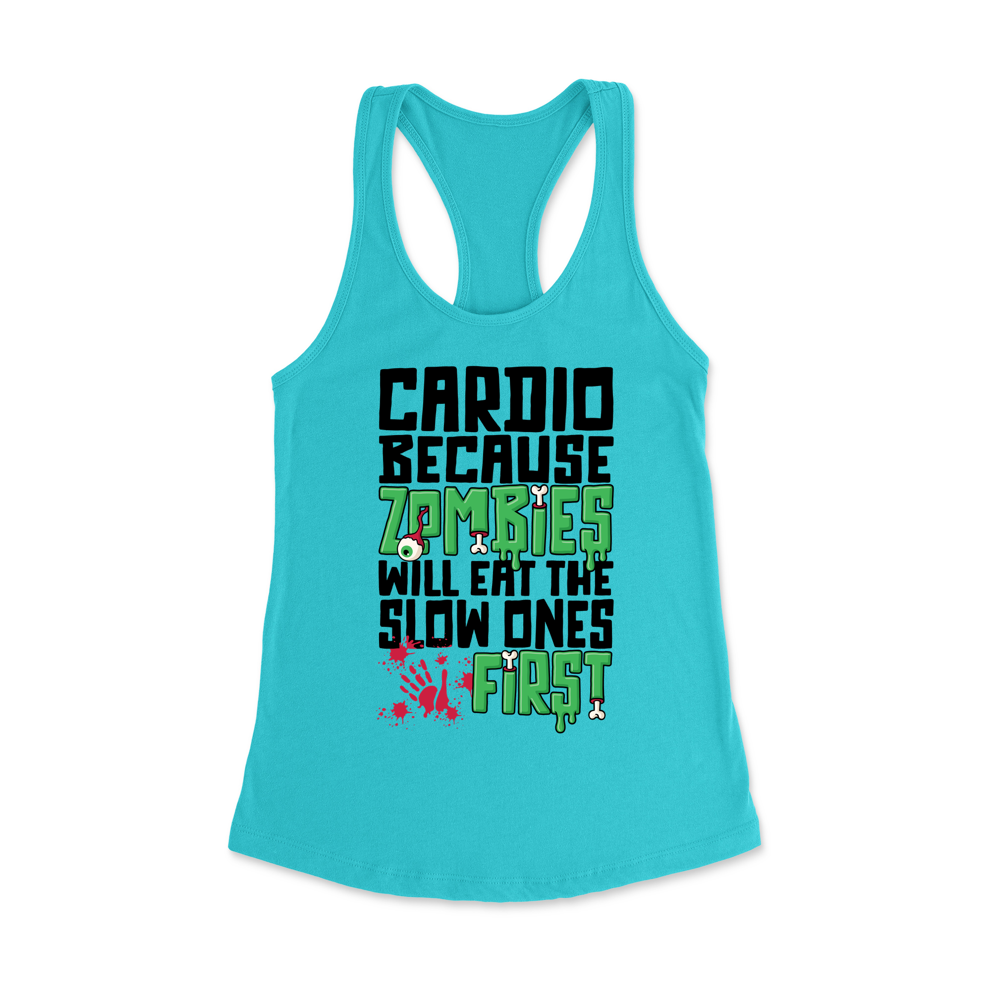 Womens X-Small Tahiti Blue Style_Tank Top