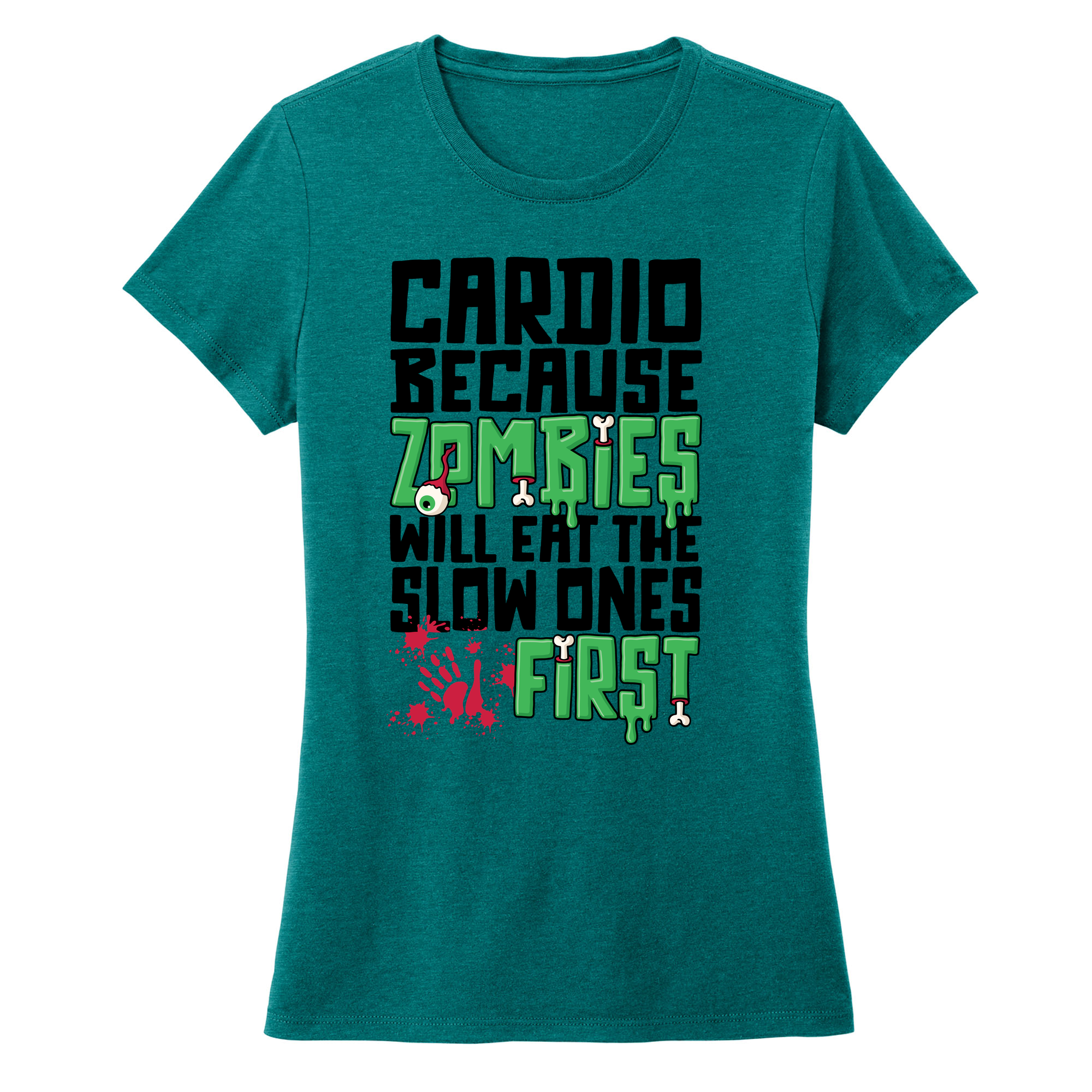 Womens X-Small Teal Style_T-Shirt