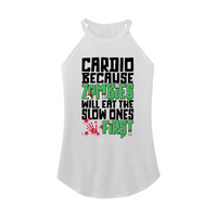 Womens X-Small White Rocker Tank Top