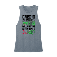Womens X-Small Teal Muscle Tank