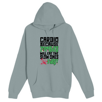 Unisex Small Blue Mist Pullover Hooded Sweatshirt
