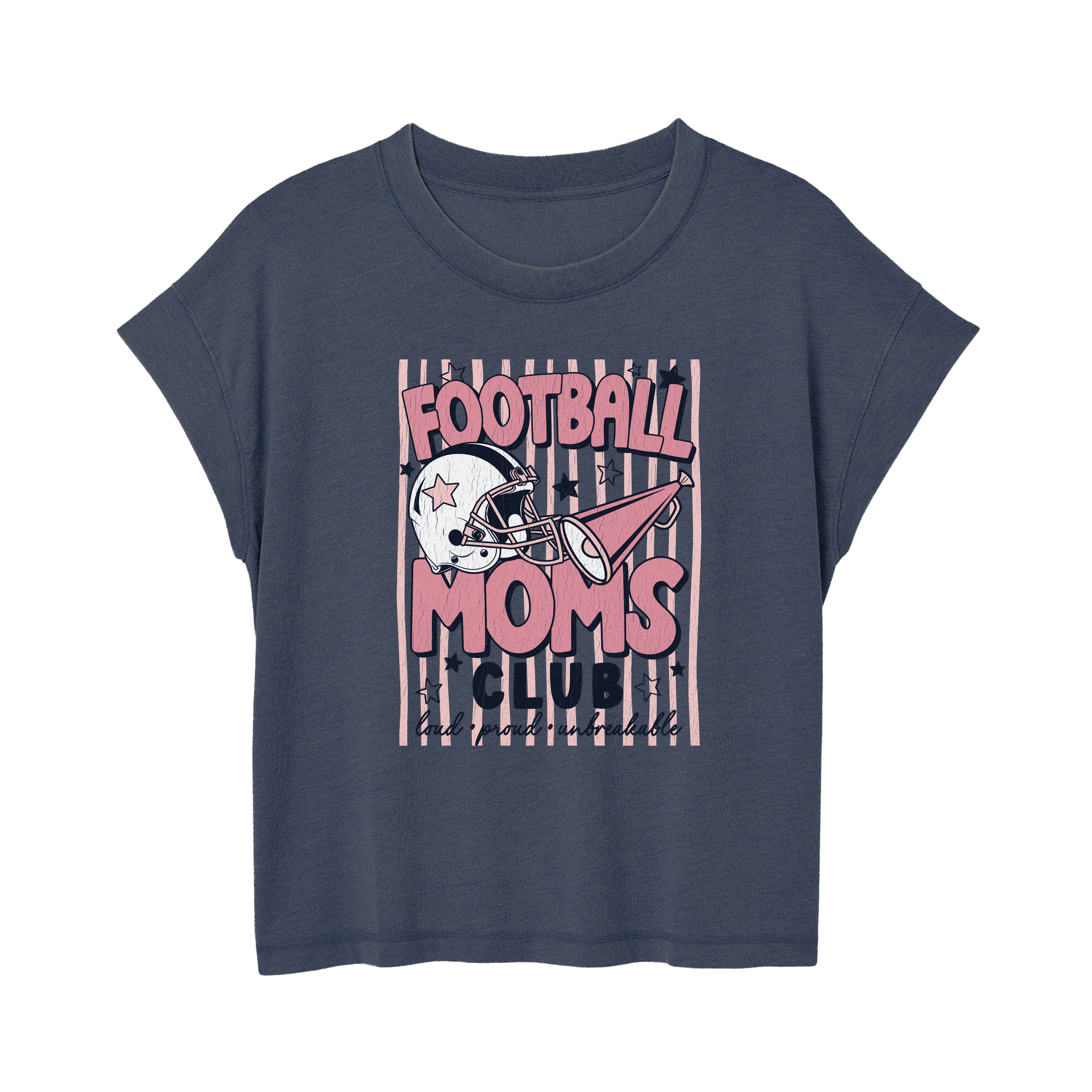 Womens Small Navy Style_T-Shirt