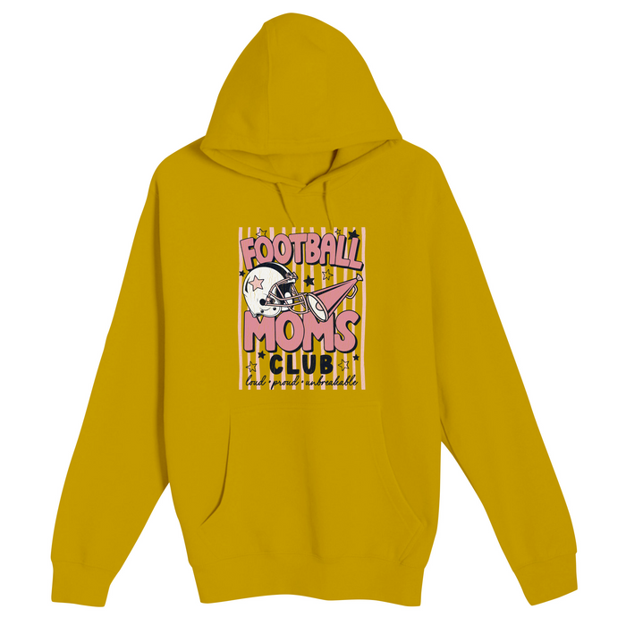 Unisex Small Yellow Pullover Hooded Sweatshirt