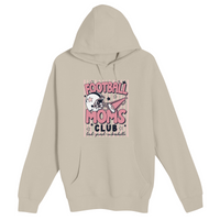 Unisex Small Natural Pullover Hooded Sweatshirt