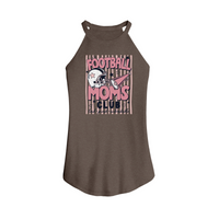 Womens X-Small Brown Tank Top