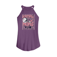 Womens X-Small Burgundy Tank Top