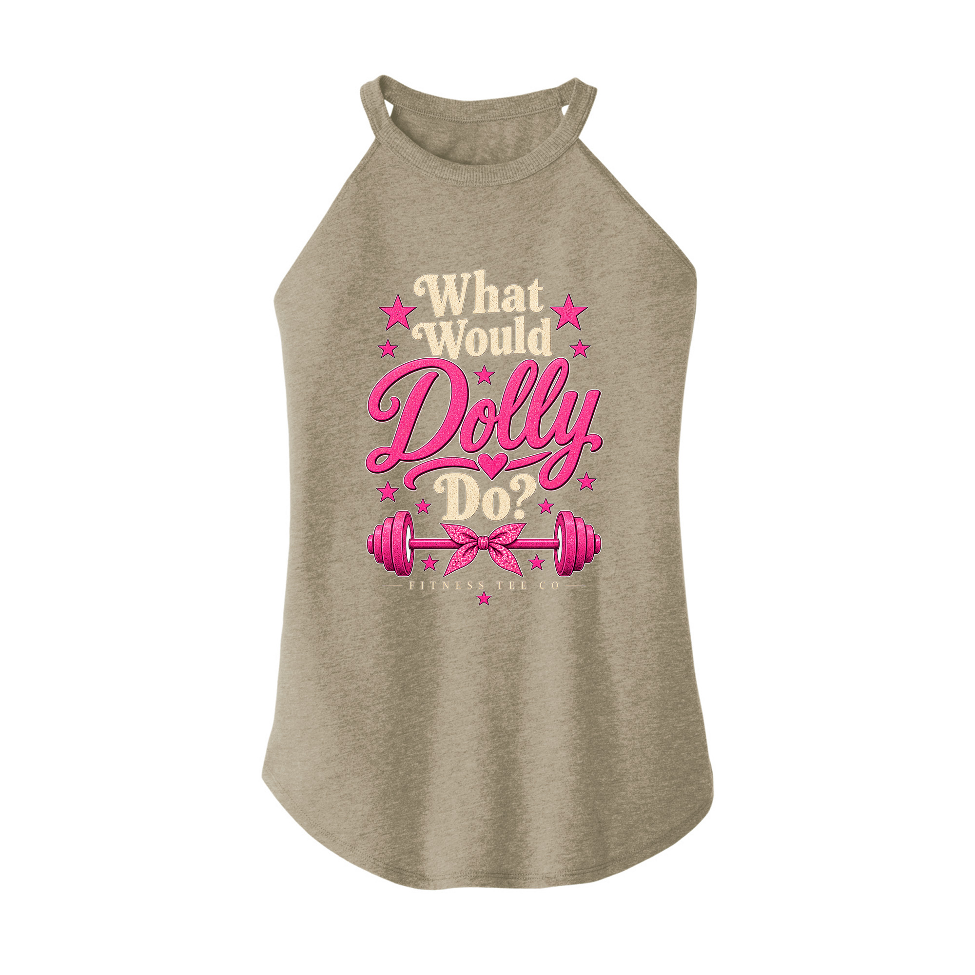 Womens X-Small Sand Rocker Tank Top
