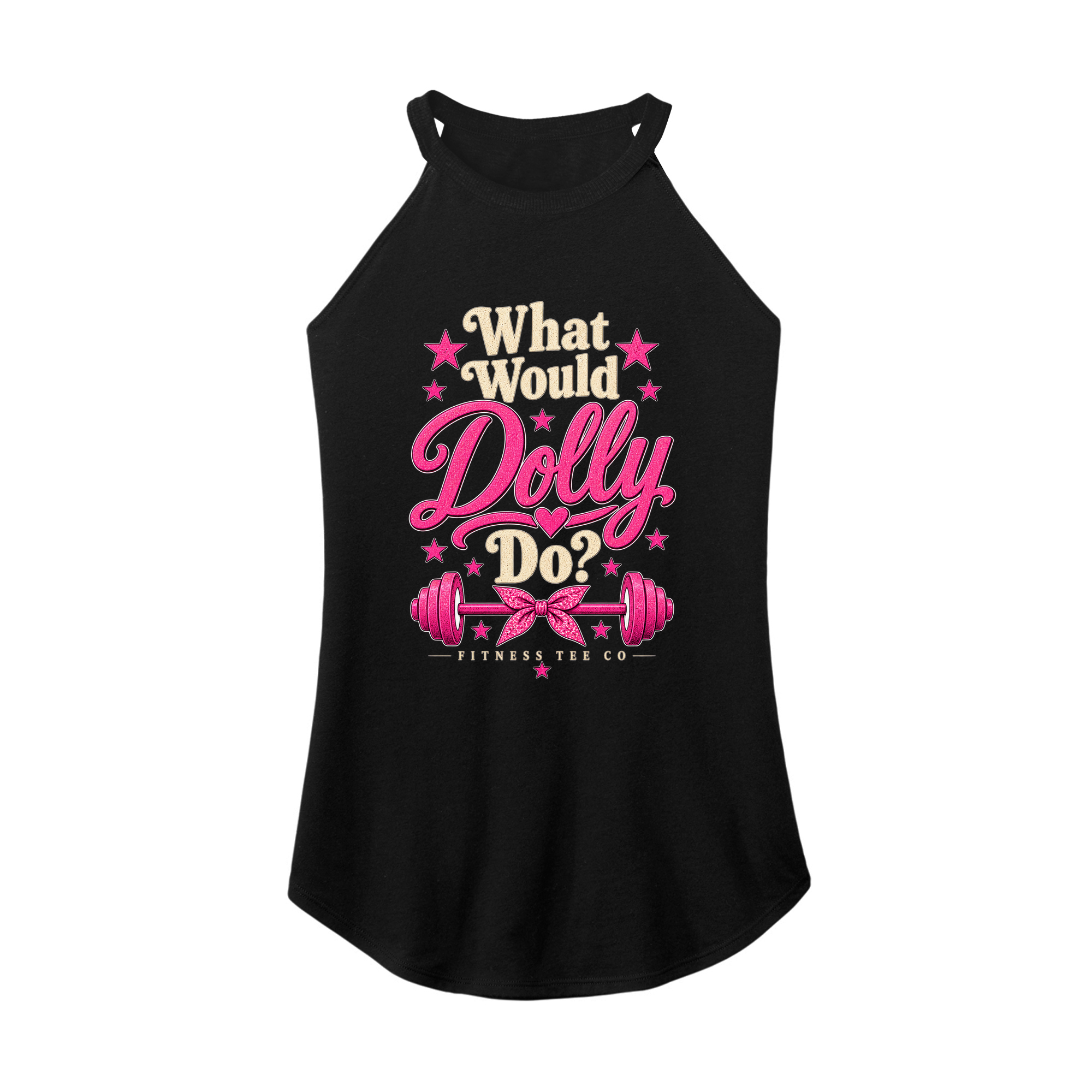 Womens X-Small Black Rocker Tank Top