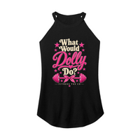 Womens X-Small Black Rocker Tank Top