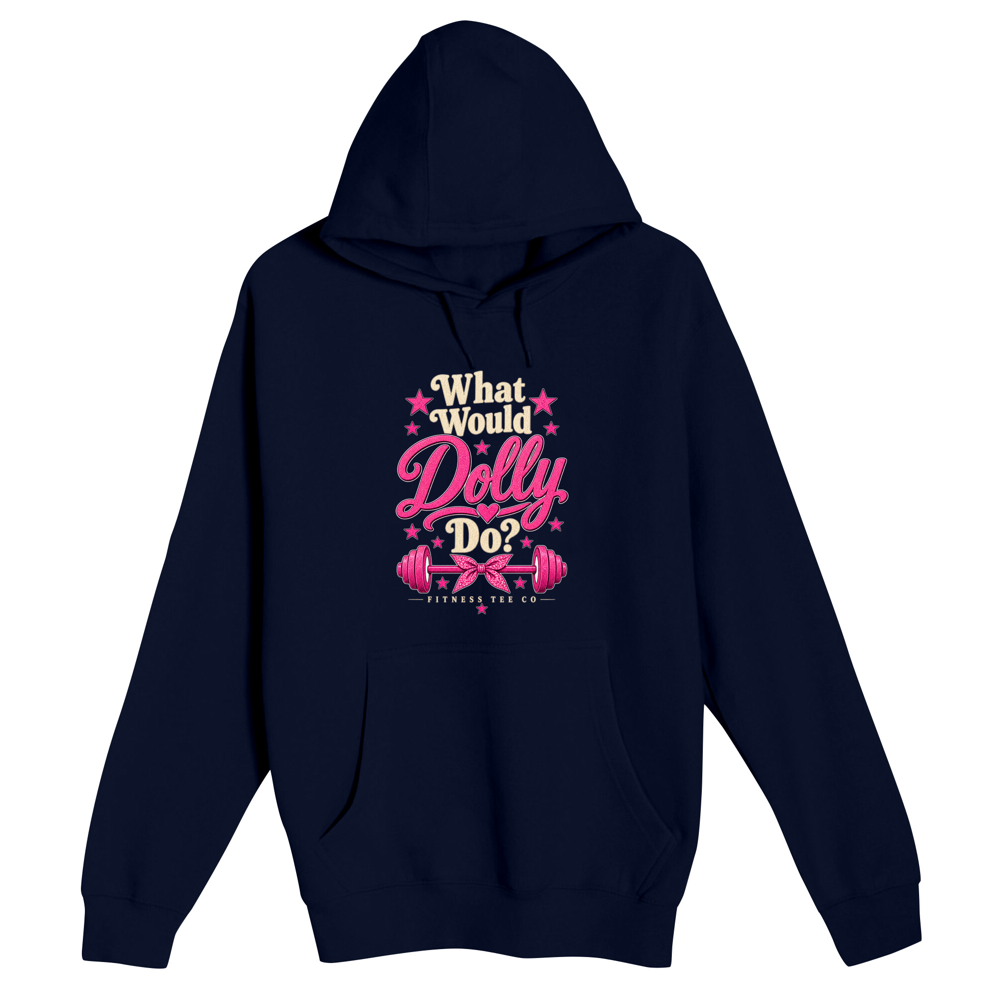 Unisex Small Navy Pullover Hooded Sweatshirt