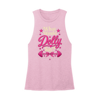 Womens X-Small Light Pink Muscle Tank