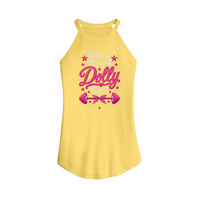 Womens X-Small Yellow Tank Top