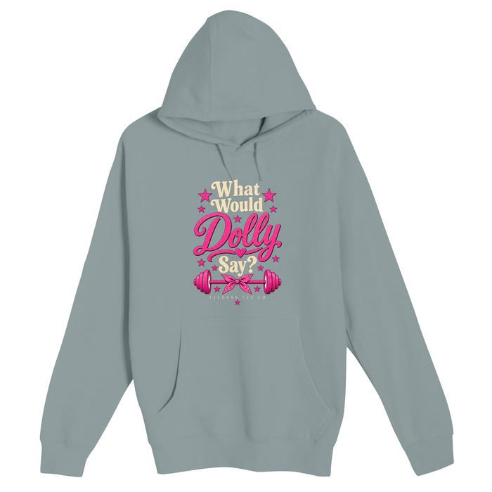 Unisex Small Blue Mist Pullover Hooded Sweatshirt