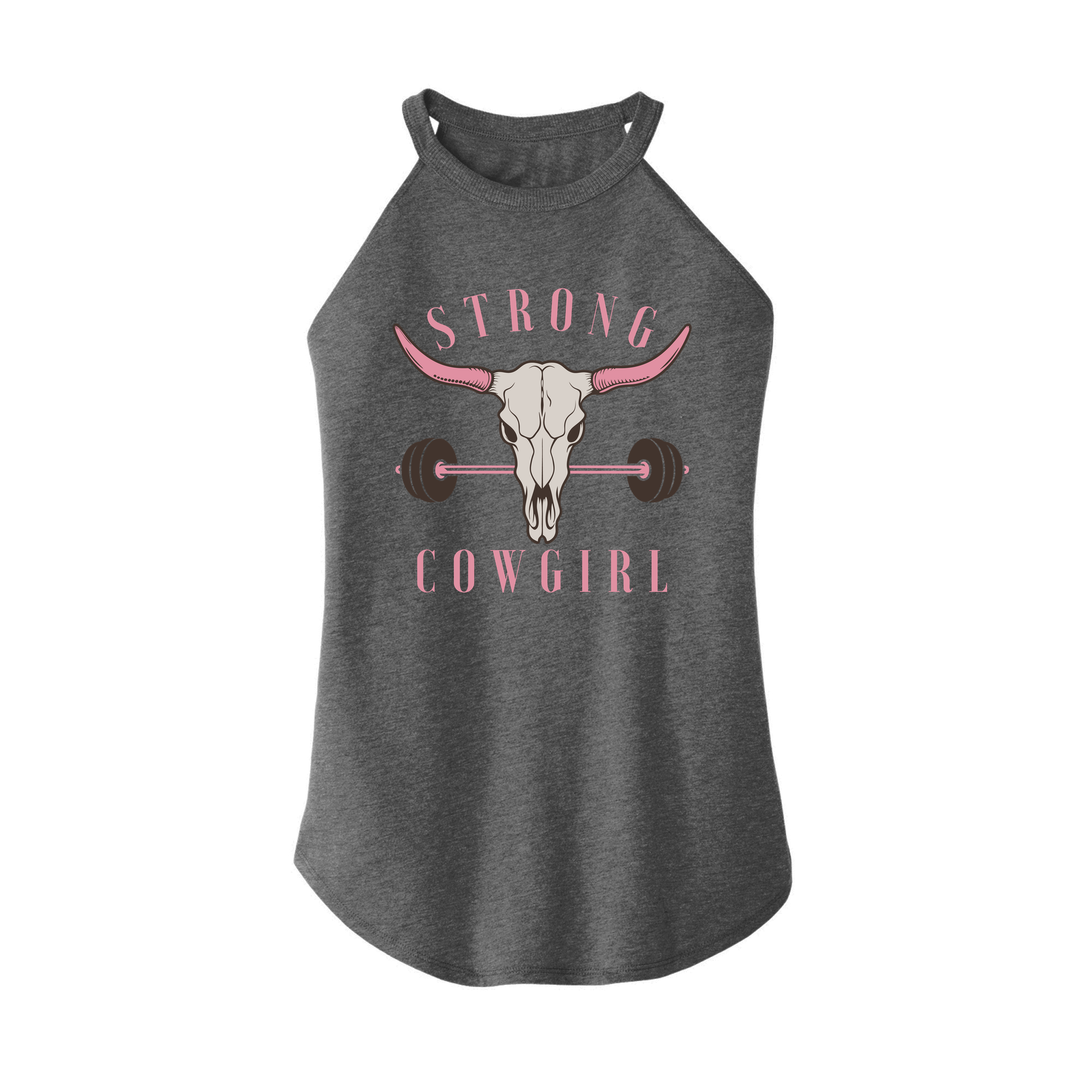 Womens X-Small Grey Rocker Tank Top