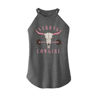 Womens X-Small Grey Rocker Tank Top
