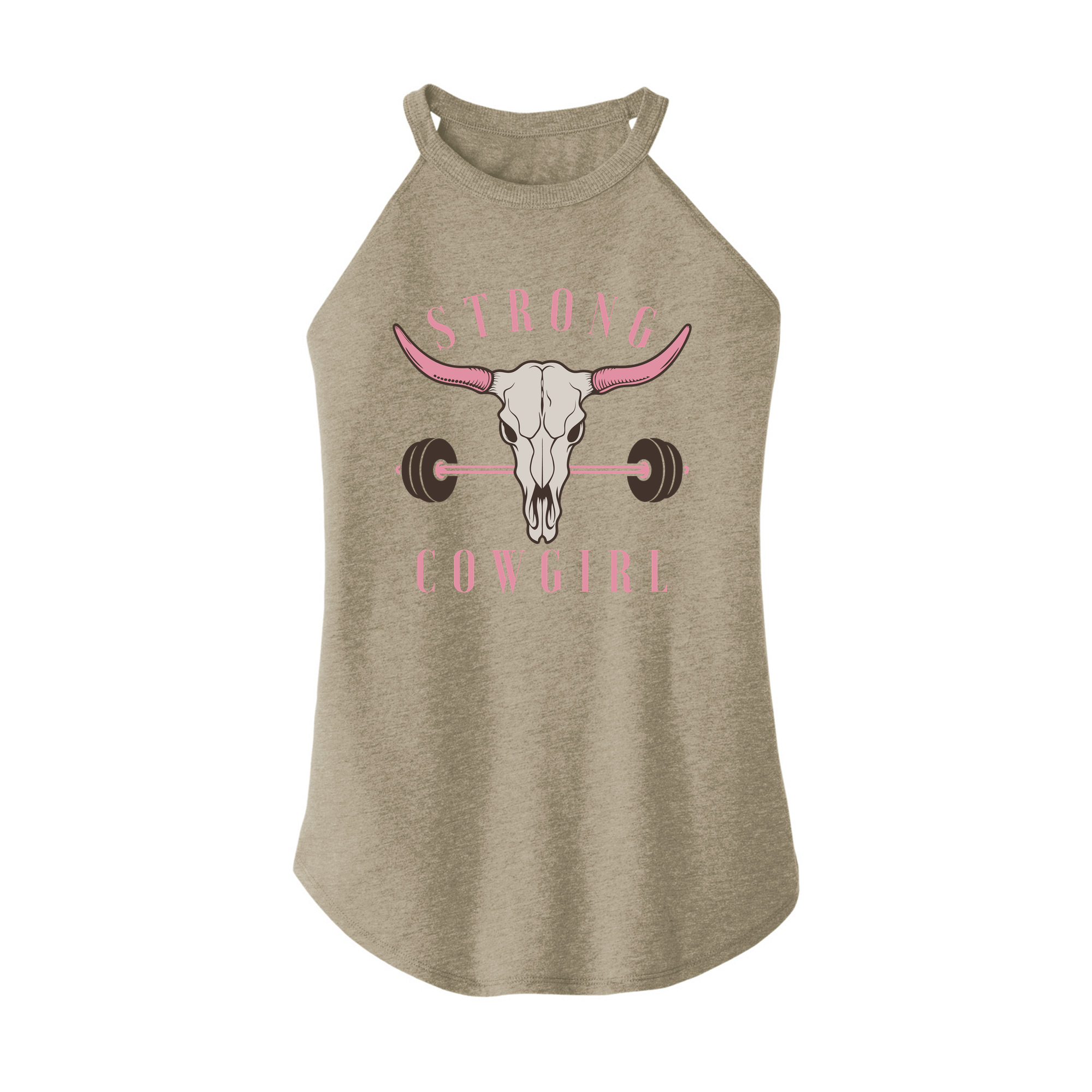 Womens X-Small Sand Rocker Tank Top