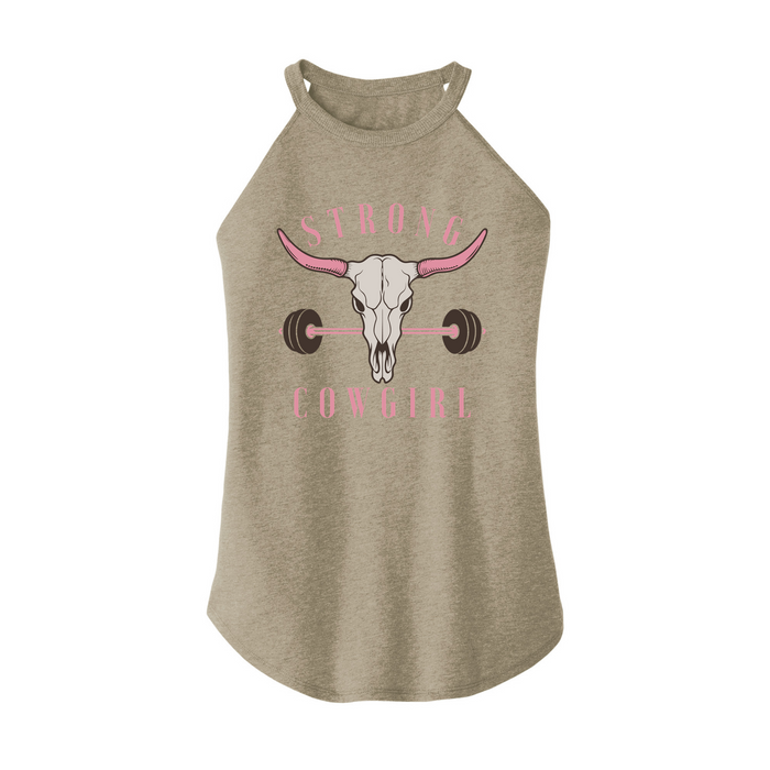 Womens X-Small Sand Rocker Tank Top