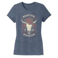 Womens X-Small Navy Heather Style_T-Shirt