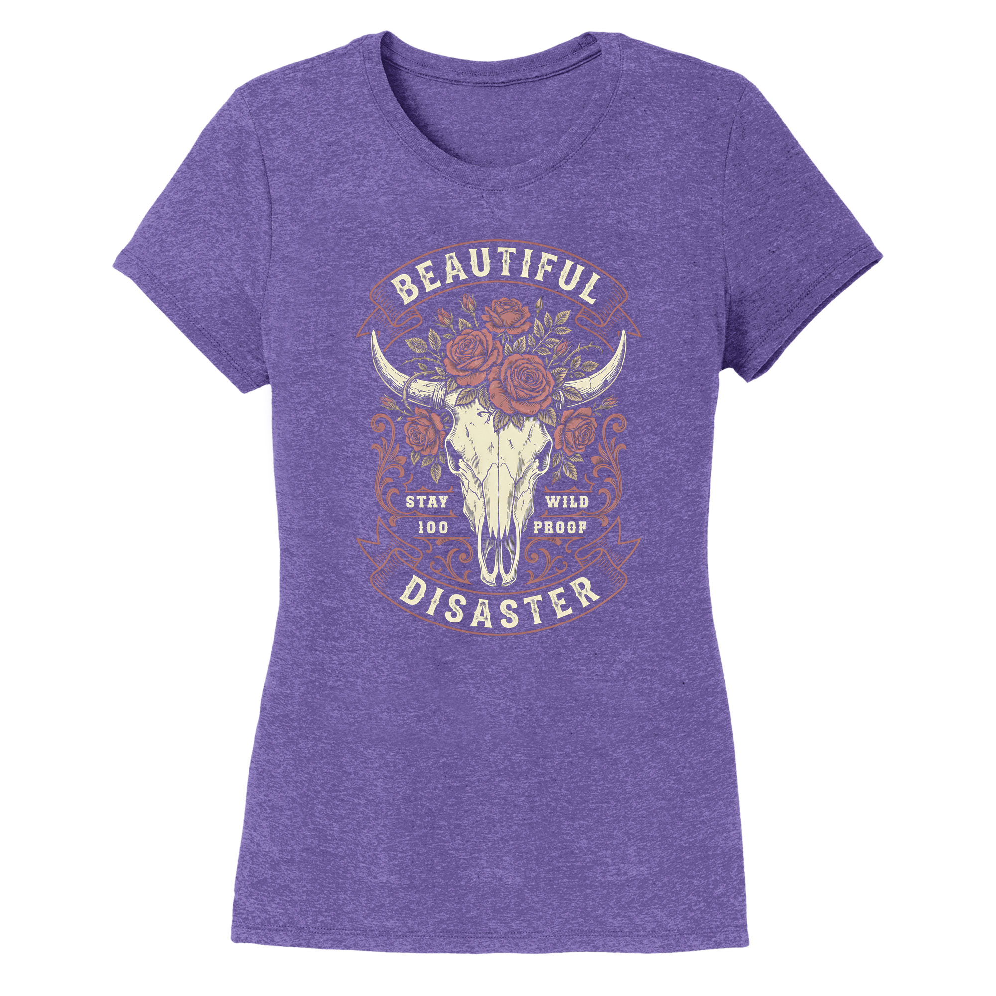 Womens X-Small Purple Style_T-Shirt