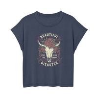 Womens Small Navy Style_T-Shirt
