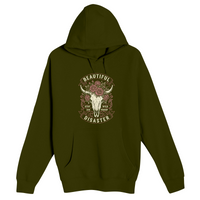 Unisex Small Army Pullover Hooded Sweatshirt