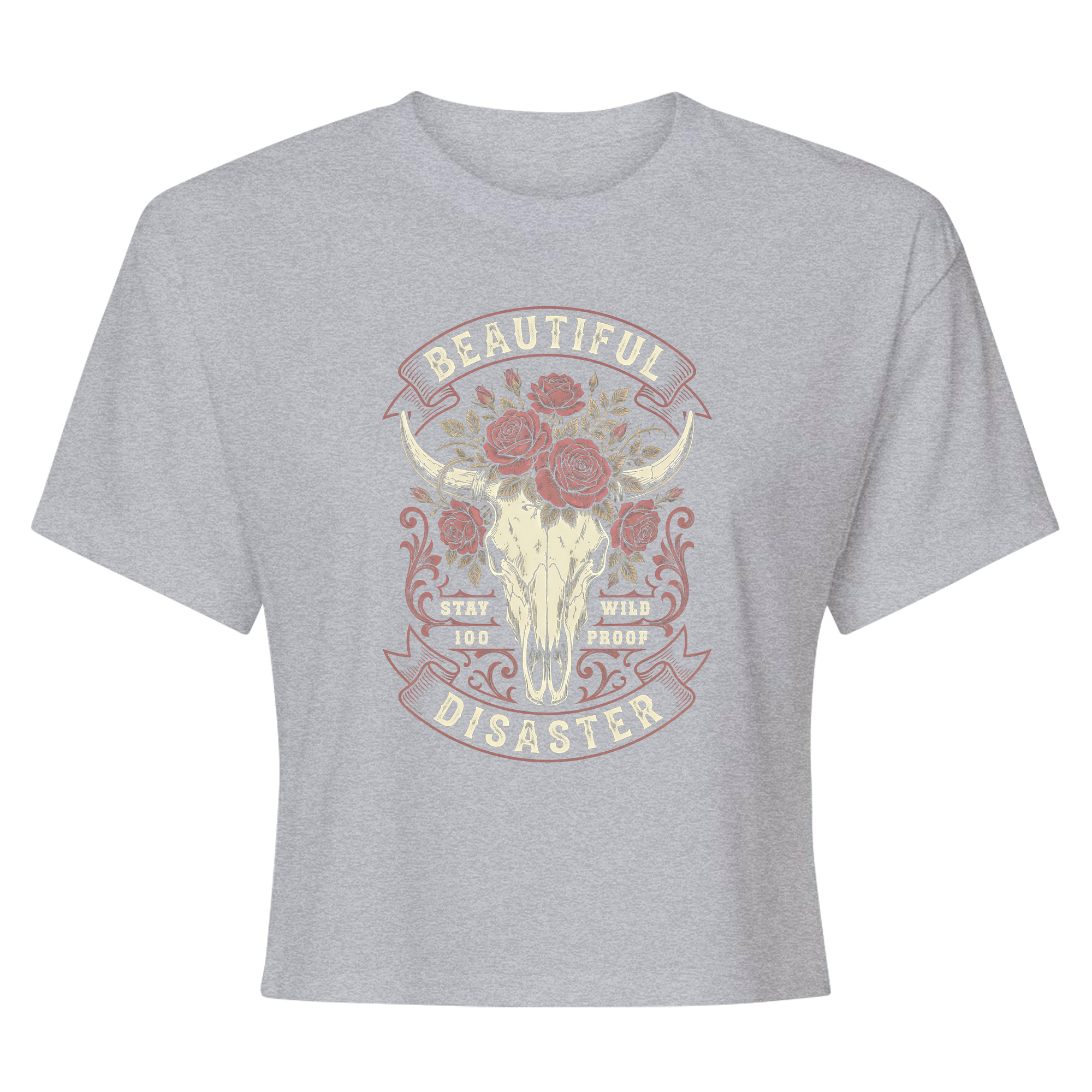 Womens X-Small Heather Gray Style_T-Shirt