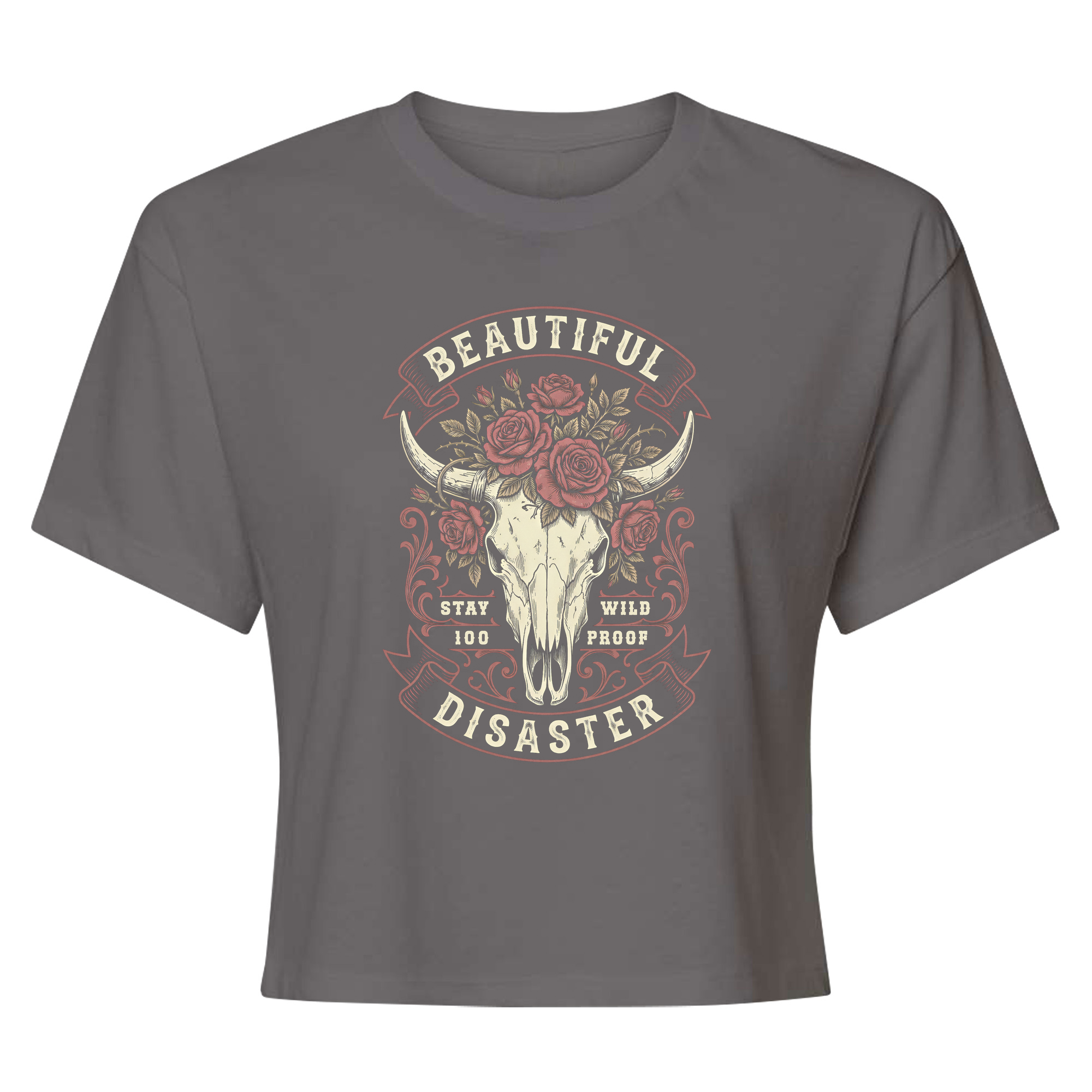 Womens X-Small Dark Grey Style_T-Shirt