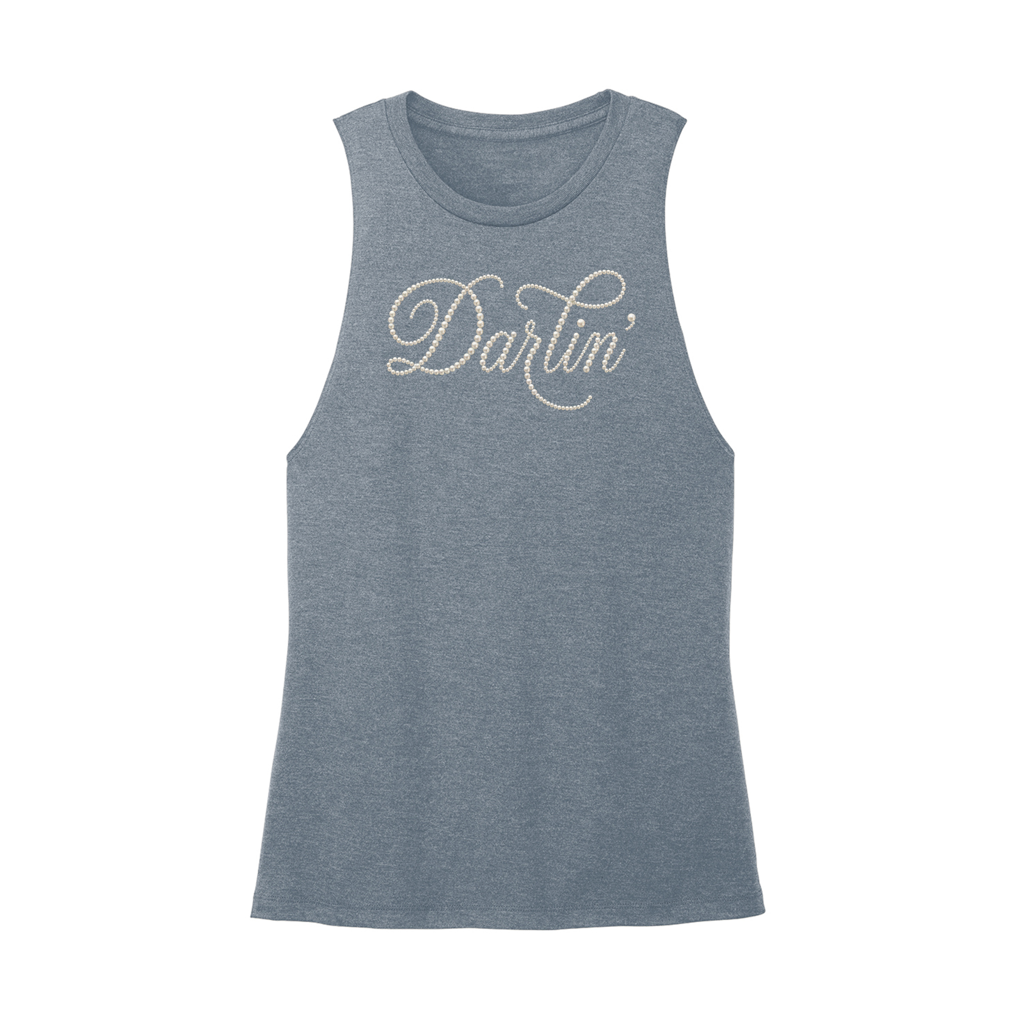 Womens X-Small Teal Muscle Tank