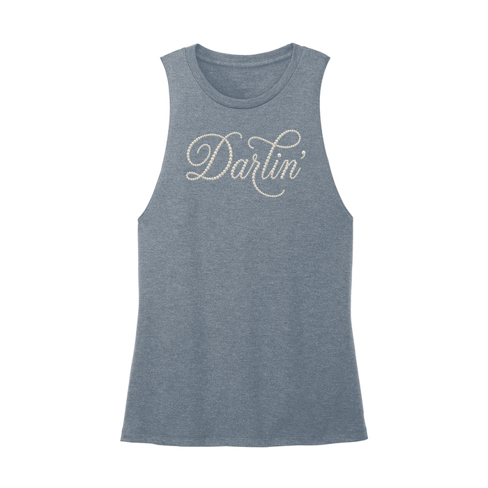 Womens X-Small Teal Muscle Tank