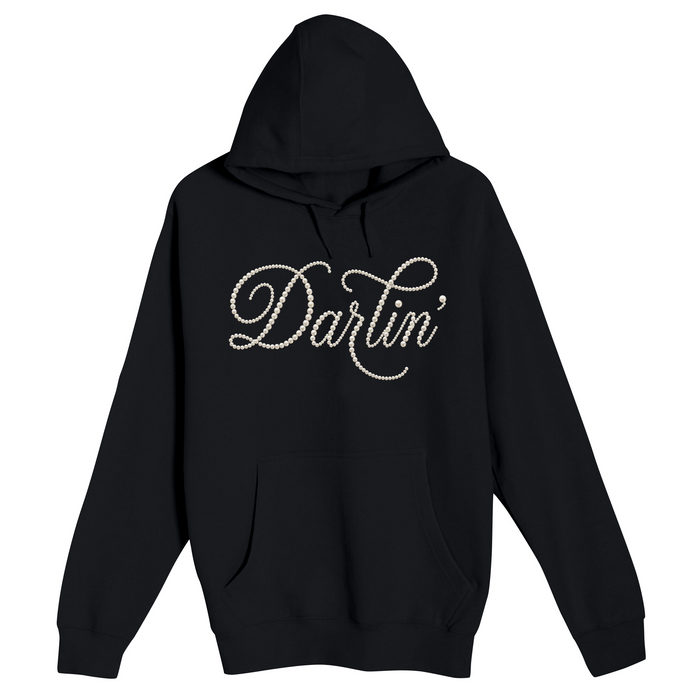 Unisex Small Black Pullover Hooded Sweatshirt