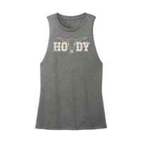 Womens X-Small Dark Gray Muscle Tank