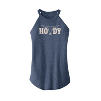 Womens X-Small Navy Heather Tank Top