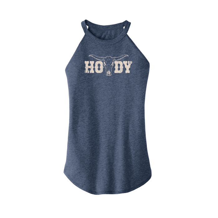 Womens X-Small Navy Heather Tank Top