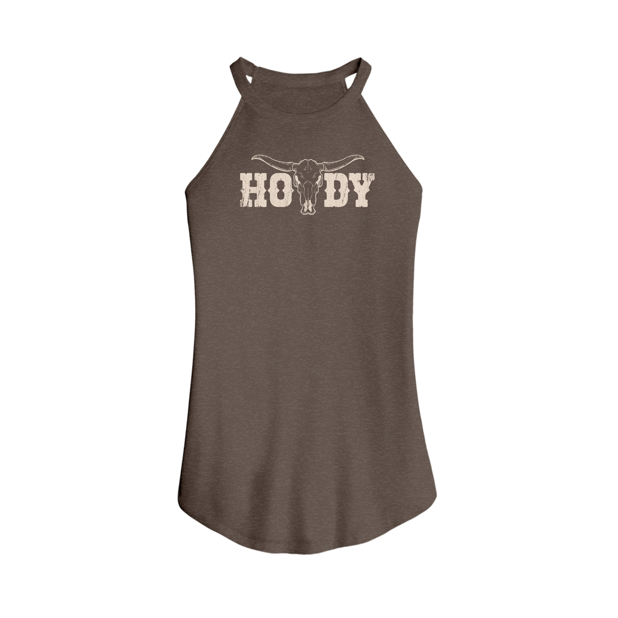 Womens X-Small Brown Tank Top