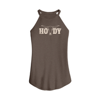 Womens X-Small Brown Tank Top