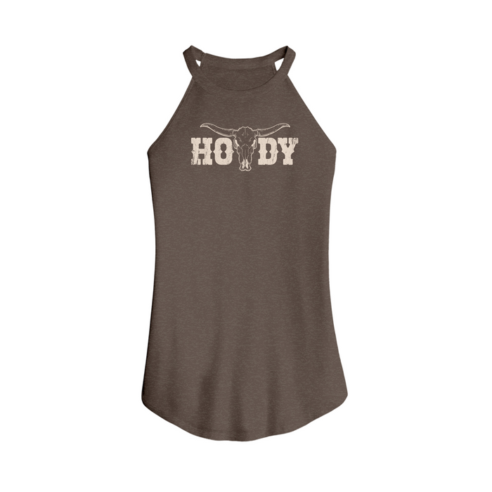 Womens X-Small Brown Tank Top