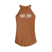 Womens X-Small Copper Clay Tank Top