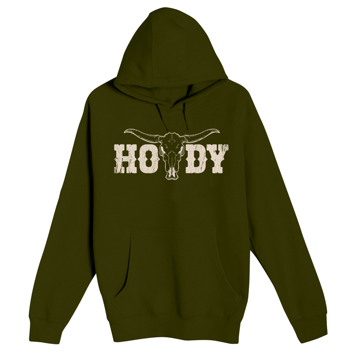 Unisex Small Army Pullover Hooded Sweatshirt