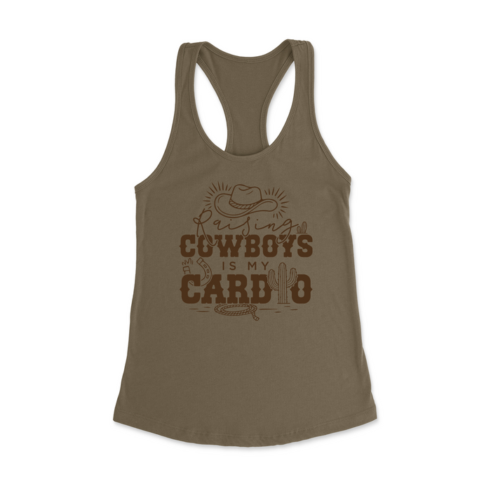 Womens X-Small Military Green Style_Tank Top
