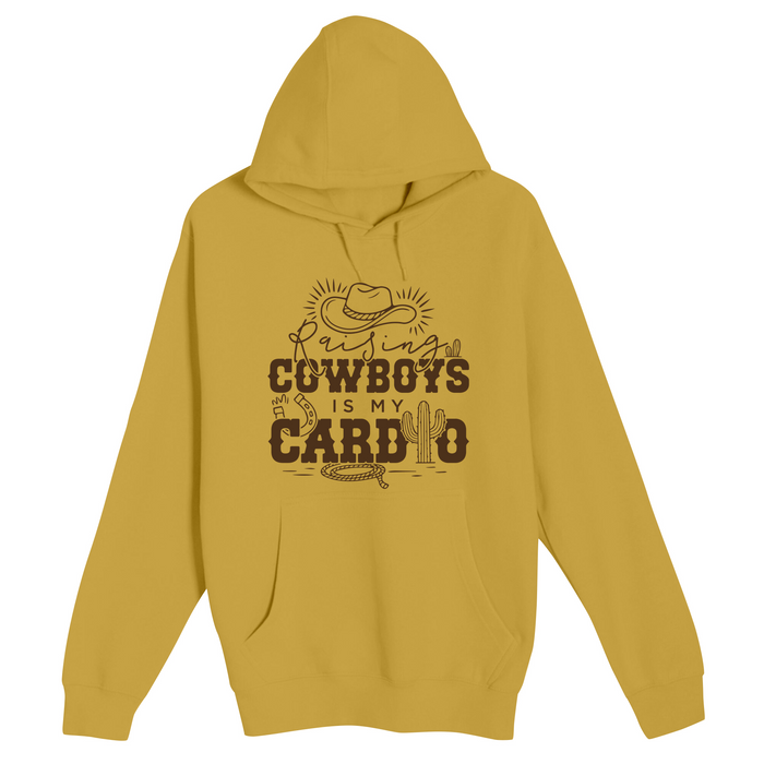Unisex Small Antique Gold Pullover Hooded Sweatshirt
