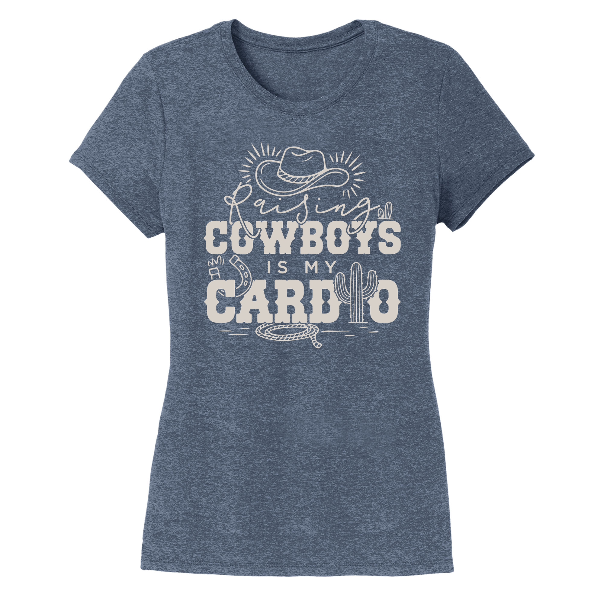 Womens X-Small Navy Heather Style_T-Shirt