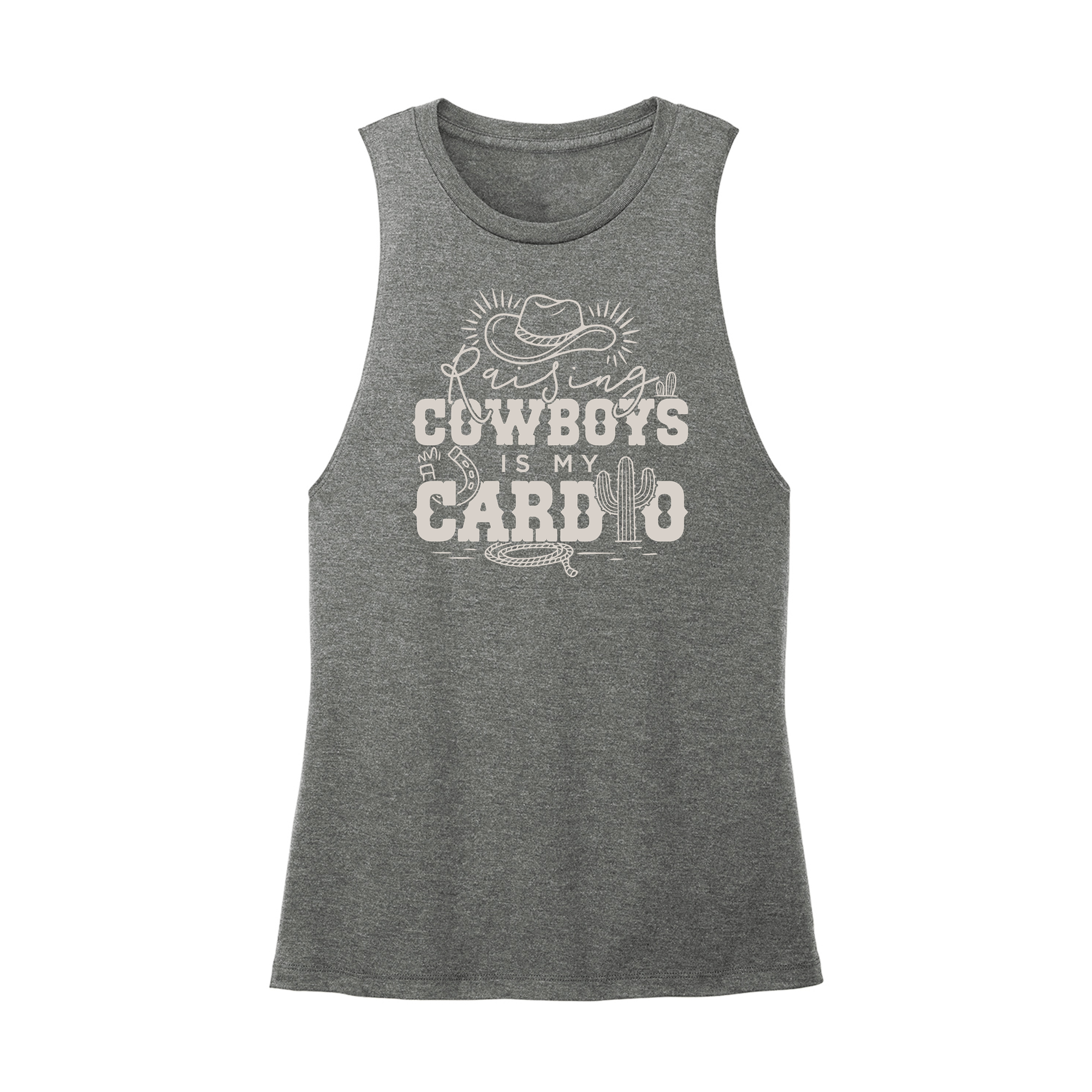 Womens X-Small Dark Gray Muscle Tank